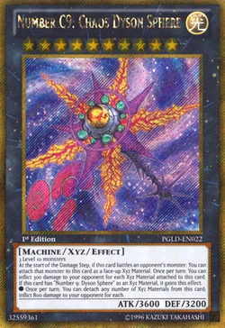 Card Gallery:Number C9: Chaos Dyson Sphere | Yu-Gi-Oh! Wiki | Fandom