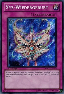Eine Xyz-Unterstützungskarte