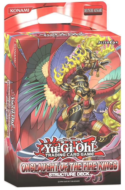 Structure Deck Onslaught of the Fire Kings YuGiOh! Wiki Fandom