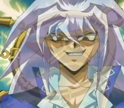 Einen Teil seines Geistes überträgt Yami Bakura in ein Teil des Millenniumspuzzles