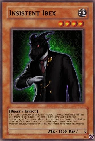 Insistent Ibex | CCG Wiki | Fandom