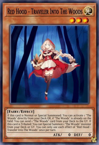 Red Hood - Traveler Into The Woods | Yu-Gi-Oh! Custom Think Tank Wiki | Fandom Red Hood - Traveler Into The Woods | Yu-Gi-Oh! Custom Think Tank Wiki | Fandom