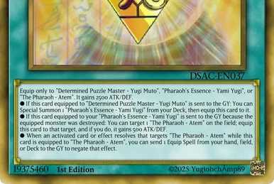 Millennium Eye (Card)/(Custom) | Yu-Gi-Oh! Custom Think Tank Wiki | Fandom