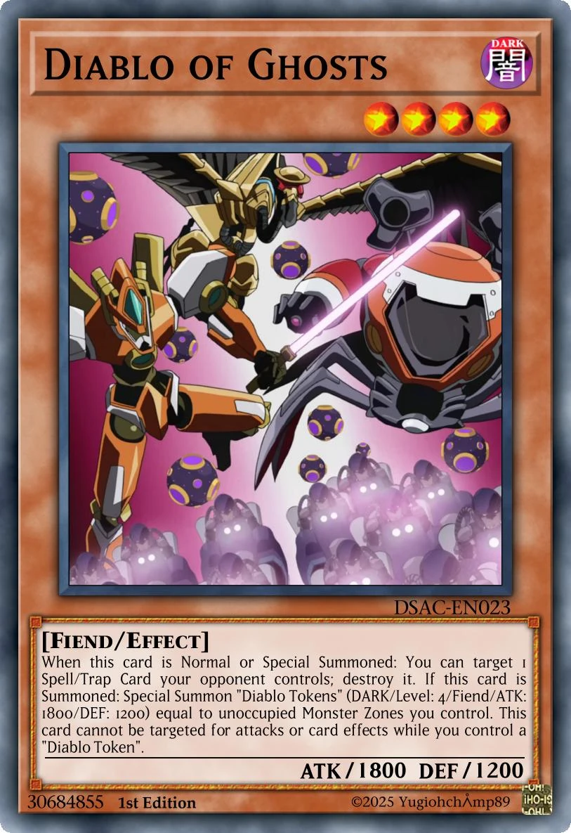 Diablo of Ghosts (Card)/(Custom) | Yu-Gi-Oh! Custom Think Tank Wiki ...
