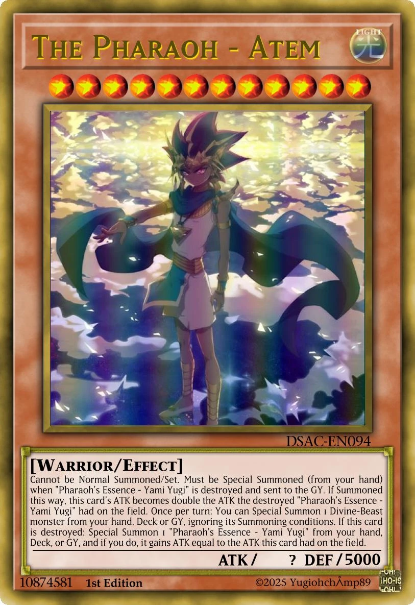 pharaoh cards yugioh Yu-Gi-Oh! Booster Box