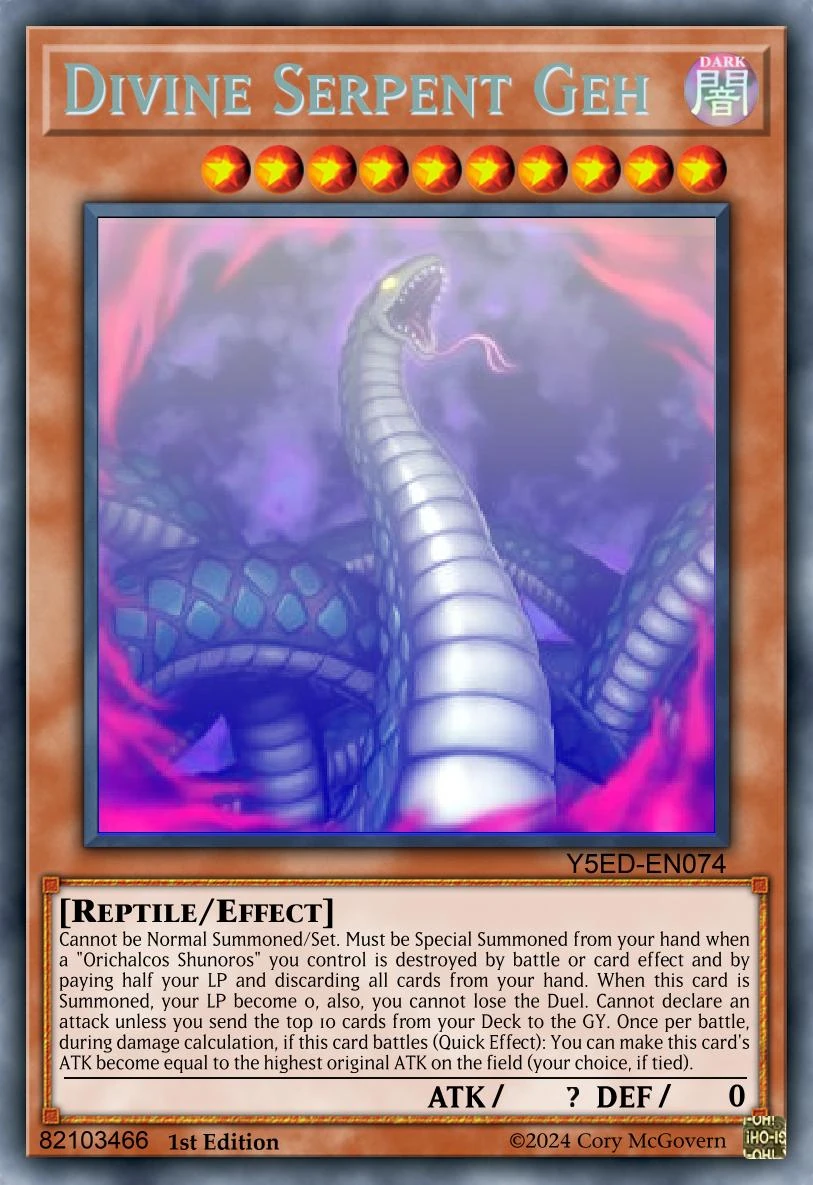 yugioh divine serpent geh deck Yu-Gi-Oh! Legion Monsters main image 1