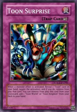 Toon Surprise (Card)/(Custom) | Yu-Gi-Oh! Custom Think Tank Wiki | Fandom