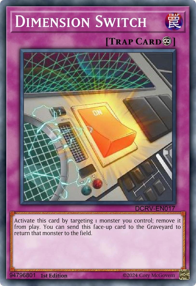 Dimension Switch (Card)/(Custom) | Yu-Gi-Oh! Custom Think Tank Wiki ...