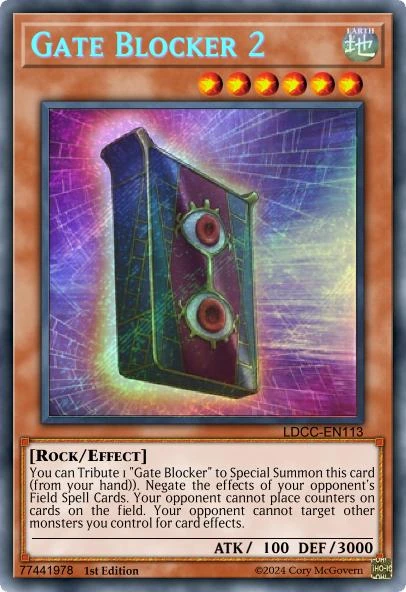 gate blocker yugioh card Amazon.com: Yu-Gi-Oh! - Gate Blocker - DUDE-EN029 - Ultra Rare - 1st  Edition