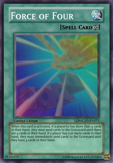 Force of Four (Card)/(Custom) | Yu-Gi-Oh! Custom Think Tank Wiki | Fandom