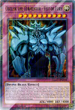 Obelisk the Tormentor - Fist of Fury (Card)/(Custom) | Yu-Gi-Oh
