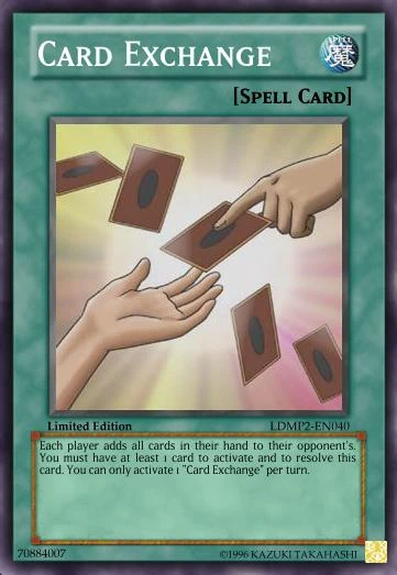 card exchange yugioh Exchange of the Spirit [SP1-EN004] Ultra Rare | Yugioh Single