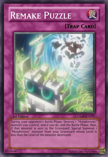 Remake Puzzle Cardcustom Yu Gi Oh Custom Think Tank Wiki Fandom 