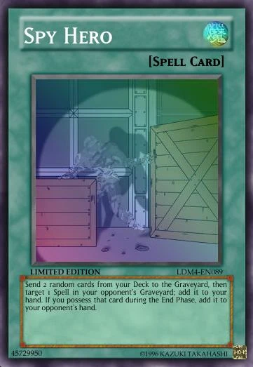 Spy Hero (Card)/(Custom) | Yu-Gi-Oh! Custom Think Tank Wiki | Fandom Spy Hero (Card)/(Custom) | Yu-Gi-Oh! Custom Think Tank Wiki | Fandom