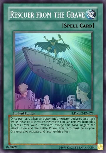 Rescuer from the Grave (Card)/(Custom) | Yu-Gi-Oh! Custom Think Tank ...
