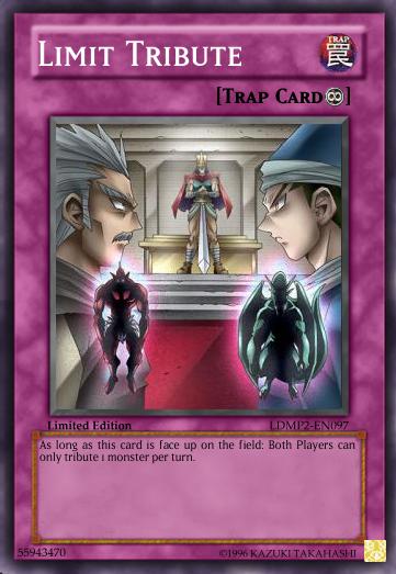 Limit Tribute Cardcustom Yu Gi Oh Custom Think Tank Wiki Fandom 