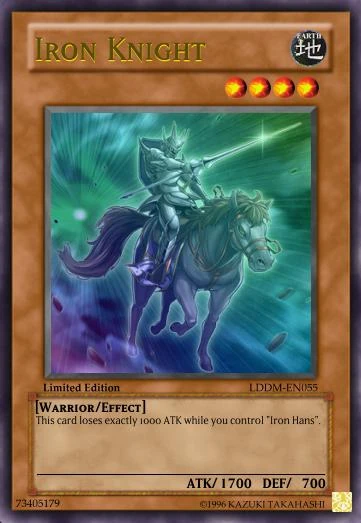 Card Gallery:Iron Knight (Card)/(Custom) | Yu-Gi-Oh! Custom Think Tank ...