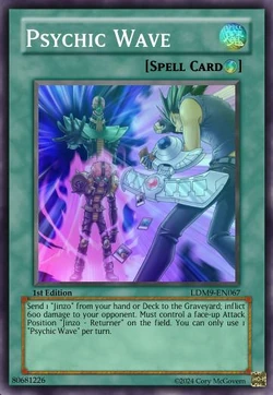 Psychic Wave (Card)/(Custom) | Yu-Gi-Oh! Custom Think Tank Wiki | Fandom