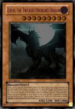 Zerias, the Twilight Overlord Dragon | Yu-Gi-Oh! Custom Think Tank Wiki