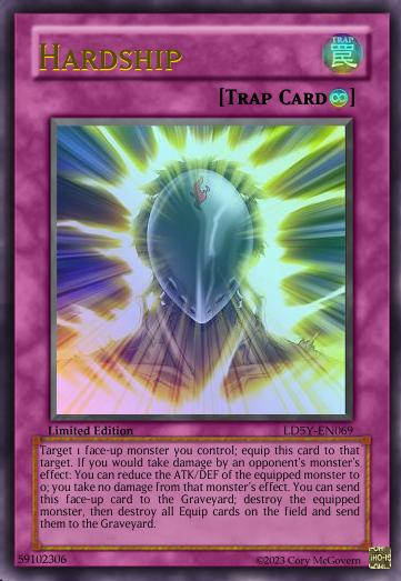 Hardship Cardcustom Yu Gi Oh Custom Think Tank Wiki Fandom 