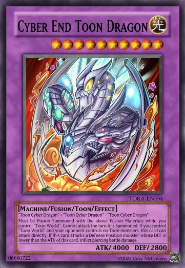 Cyber End Toon Dragon (Card)/(Custom) | Yu-Gi-Oh! Custom Think Tank ...
