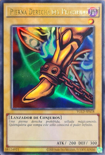 Pierna Derecha Del Prohibido Yu Gi Oh Wiki En Espanol Fandom