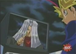 Yugi en duelo con pegasus