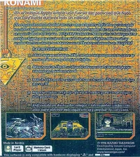 Contraportada, versión PAL-ESP.