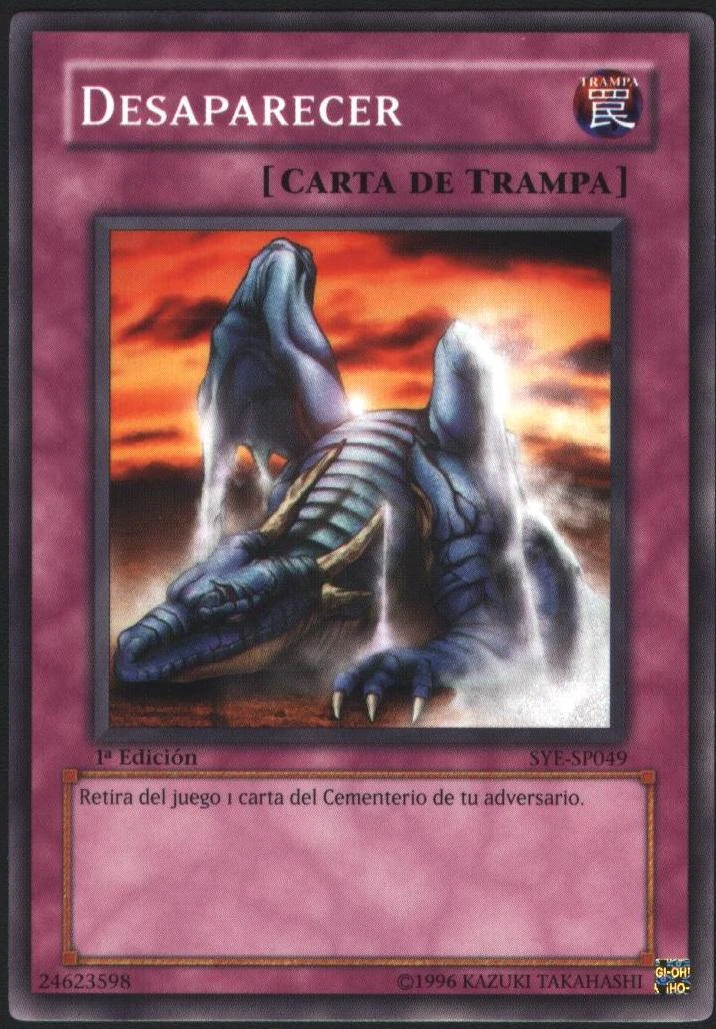 Desaparecer | Yu-Gi-Oh! Wiki en Espaol | Fandom Desaparecer | Yu-Gi-Oh! Wiki en Espaol | Fandom