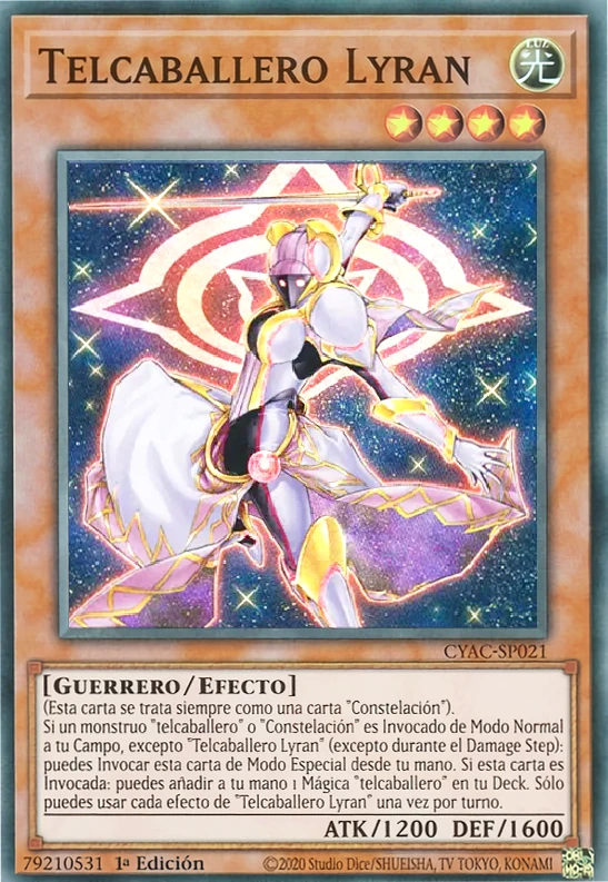 YU-GI-OH! Constellar Tellarknights - CYAC-EN064 - Super Rare - 1ª Edición