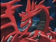 Slifer el Dragón del Cielo en el anime.