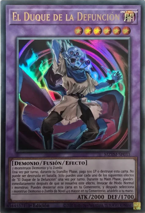 El Duque de la Defuncin | Yu-Gi-Oh! Wiki en Espaol | Fandom