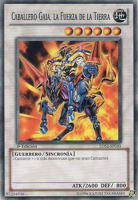 Caballero Gaia La Fuerza De La Tierra Yu Gi Oh Wiki En Espanol Fandom