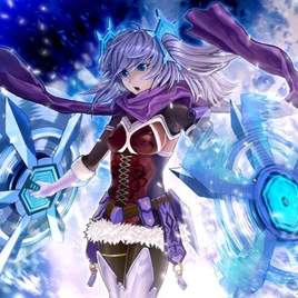 Foto princesa de la danza de la barrera de hielo