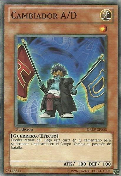 Carta Yu-Gi-Oh! Cambiador A/D (DP10-EN010) - Común, 1ª Edición - Duelist Pack Yusei Fudo 3
