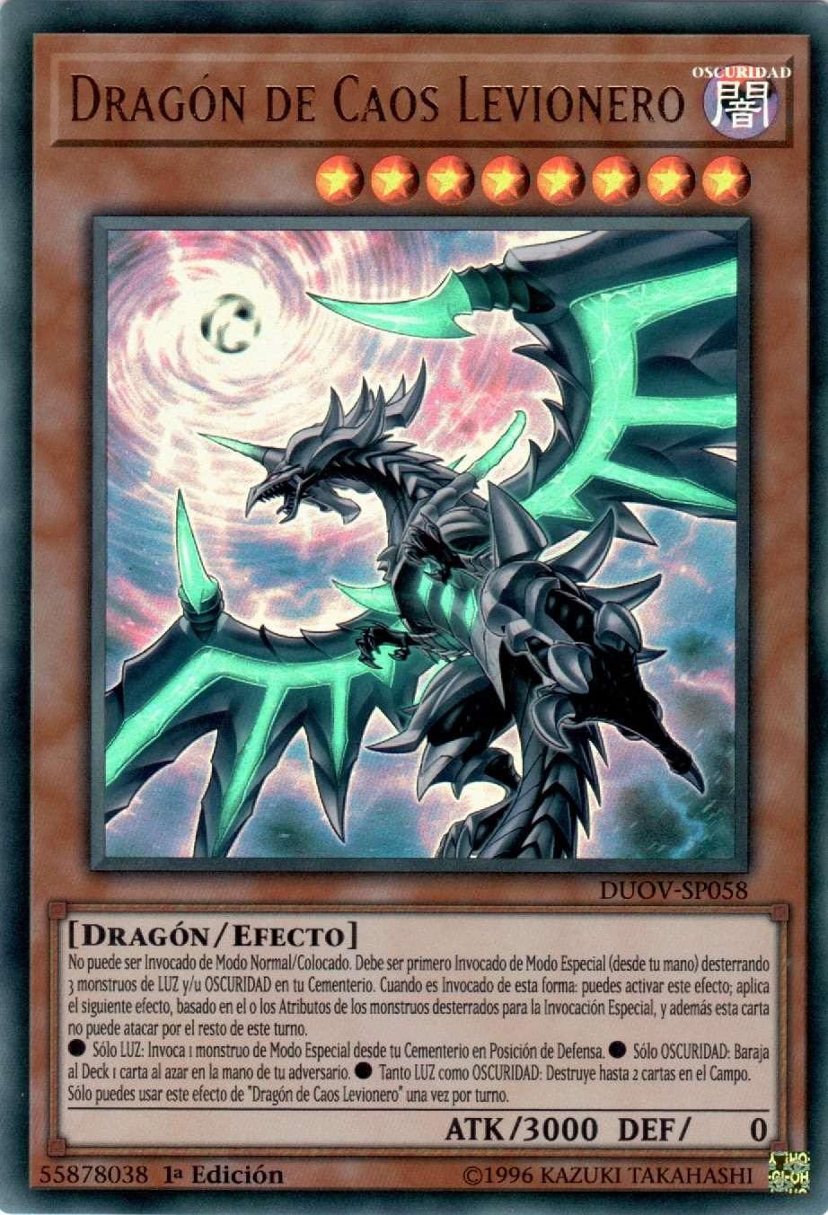 Dragón de Caos Levionero | Yu-Gi-Oh! Wiki en Español | Fandom, image size:922x1353