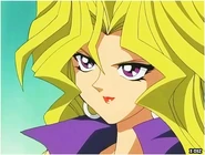 Aspecto de Mai en el Reino de los Duelistas.