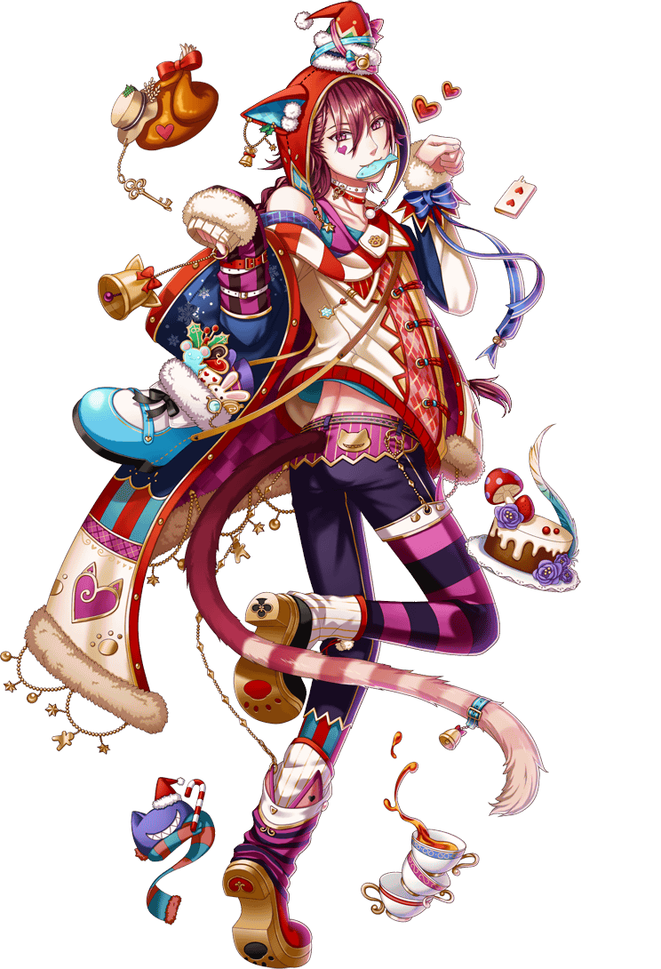 Cheshire Cat (Xmas) | Yume 100 English Wiki | Fandom