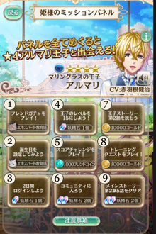 Princessmission panel