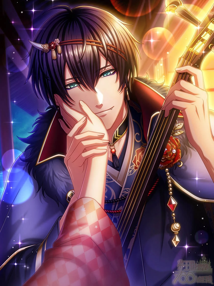 にゃよみちゃん　BRIONI小紋柄タイ　ライトブルー　メイドインイタリー Inui (Greedy Ruler) | Yume 100 English Wiki | Fandom