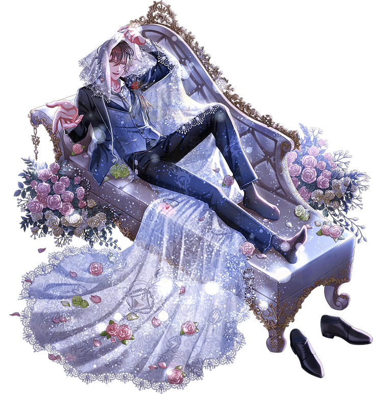 夢月物語絵。古典柄が目立ちます。チョコレートブラックが綺麗、絶品です Rica (Glittering Chocolate) | Yume 100 English Wiki | Fandom