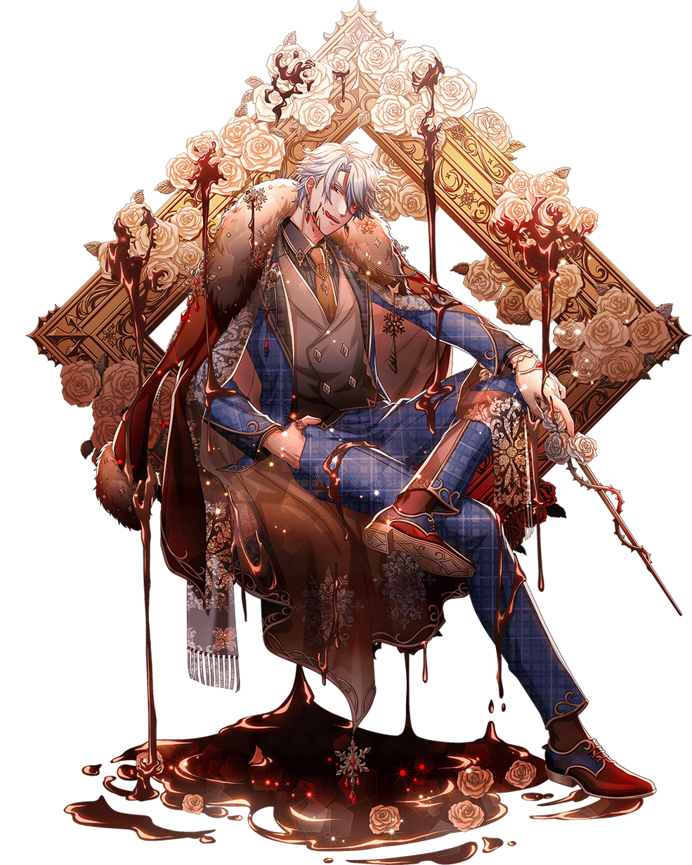Flesh and Blood 緋色の復讐者、アイラ 日本絵版 スリーブ