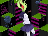 #304 - "Sailor Disco", by ごうてん - Encounter Firehead in the Aquatic Cube City