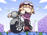 #286 - "To the Dream's End", by 夢赤狐 - Enter Garden World with the Bike