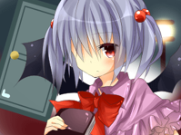 #64 - "Reading Theatre", by 水利 - When using the Telephone effect on Oni Musume while she is reading