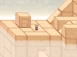 Wooden polycube ruins