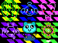 #207 - "Cyber", by 慶吉朗 - After entering the Cyber Maze for the first time