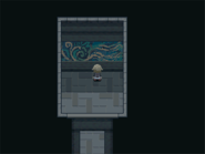 Beautiful artwork hidden within the temple.