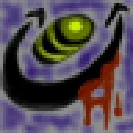 #8 - Grinning Eyes - After you go up the ladder to Tapir-San's Place.