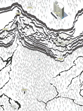 Map of Snowy Forest